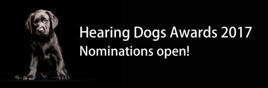 Awash with awards The annual Hearing Dogs Awards sponsored by Specsavers will take place in London on Thursday 28 September 2017.