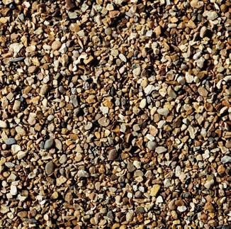 York Gold 10mm single sized Flint based gold gravel. Flower borders, ground cover mulch, infill around ponds, plant pot topping, water features.