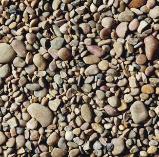 Scottish Pebbles 20mm 40mm Grey Quartzite, pink and grey granite, red felsite and black basalt mixed round pebbles.
