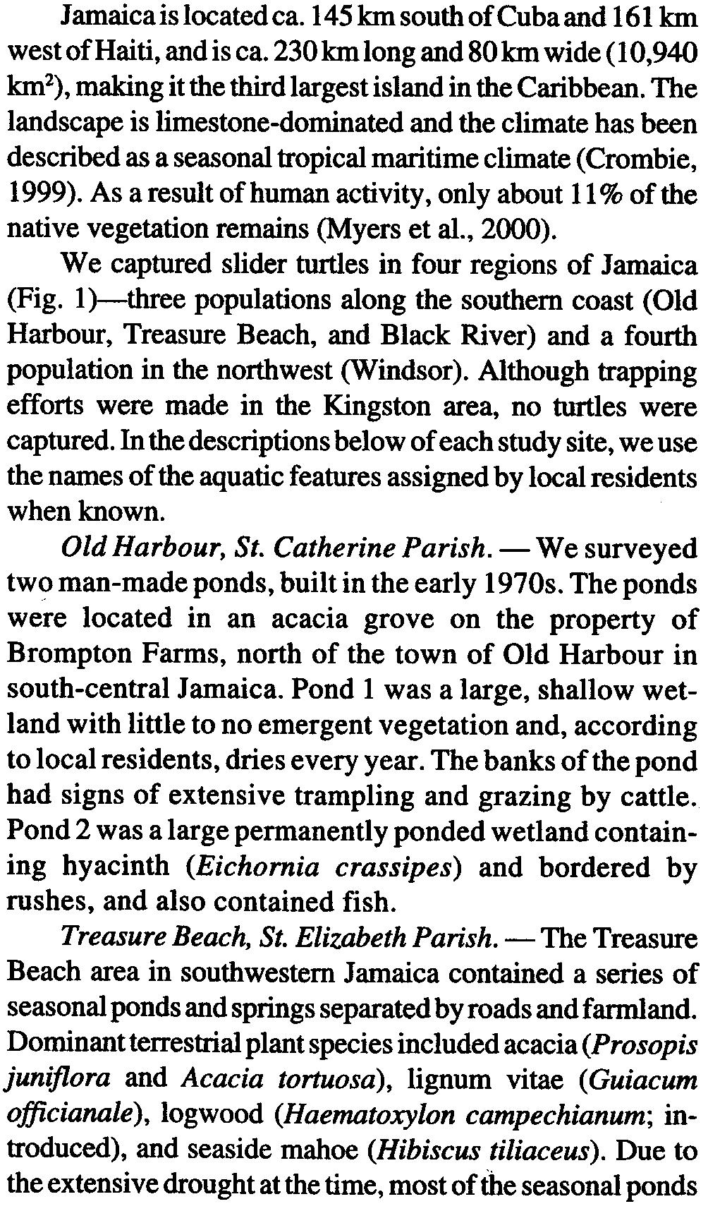 terrapen, but have instead focused on phylogenetic relationships between T. terrapen and other West Indian Trachemys (Seidel and Adkins, 1987; Seidel, 1996).