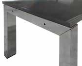 Murano Bench NAR-0042 Struttura in acciaio cromato e piano in policarbonato alveolare Chromed