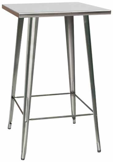 Wieden High table NAR-0148 Struttura in metallo verniciato con vernice