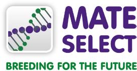 Mate Select Mate Select is a useful online health-focused resource, which has been developed in conjunction with the Animal Health Trust.