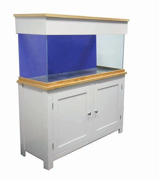The new wooden range from Clear-Seal offers a top quality English made base in oak or a standard painted finish in stone, topped off with a Clear-Seal aquarium.