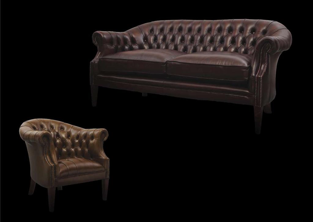 Victorian Chesterfield. Classy and comfy.