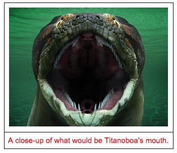 Conclusion Never Truly Extinct Though the cause of Titanoboa s extinction isn t confirmed, it was possibly caused by climate change, it is never truly extinct The reason I say that is because, along