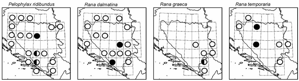 et al. (1997) (before and after 1970 not distinguished); Half-filled circles records from Gasc et al.