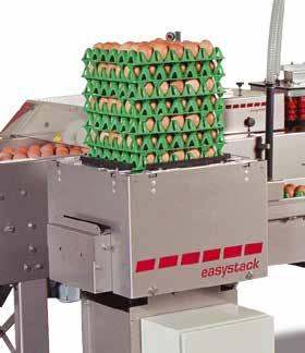 Maximizes the automation of egg packing.