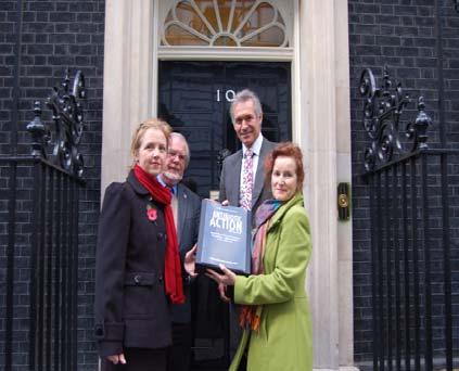 Action Petition delivered to 10 Downing Street was presented to the House of Commons 4500 signatures Early day motion received cross political party support All party parliamentary group