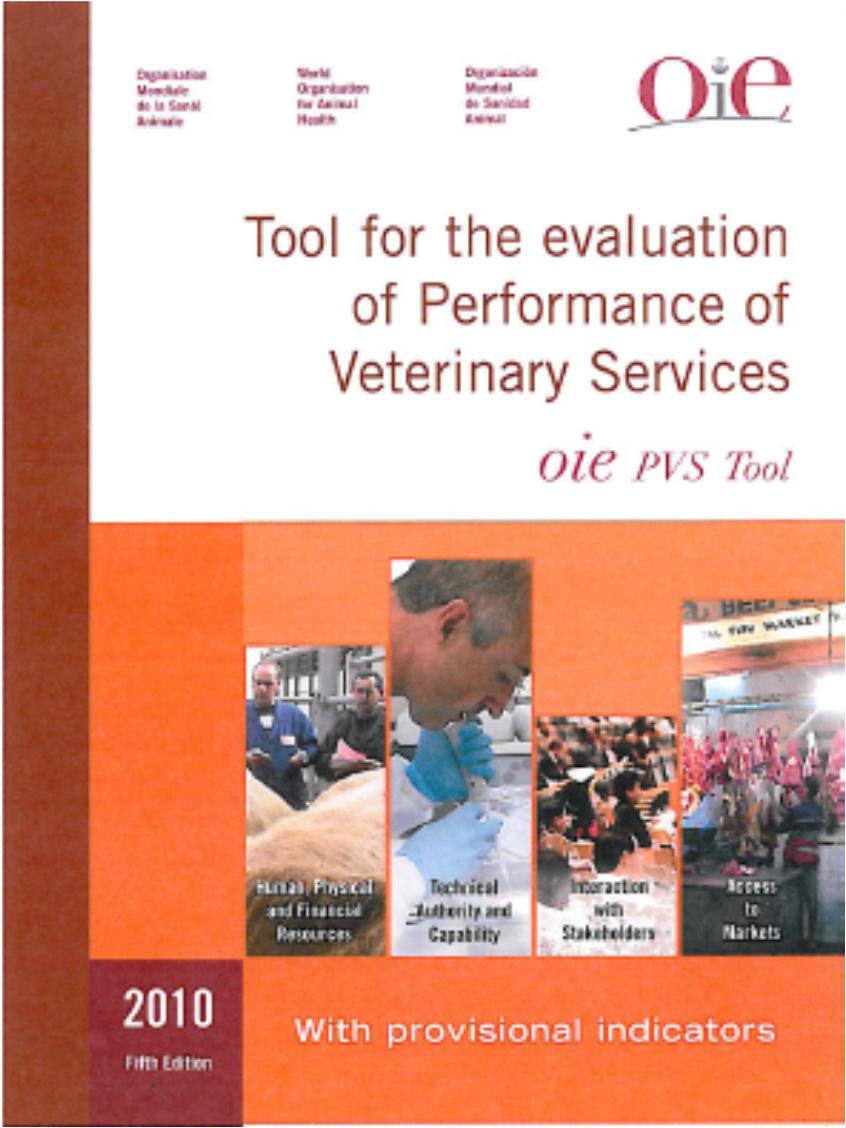 The OIE-PVS Tool Evaluation of the Performance of Veterinary