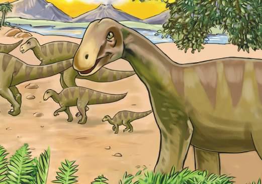 3 Listen Listen to the audio again. Is each sentence true (T) or false (F)? 1 Dinosaurs lived millions of years ago. 2 All dinosaurs were huge. 3 All dinosaurs ate meat. 4 Dinosaurs laid eggs.