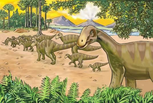 3 Read Match the paragraphs A E with the discoveries 1 5 in Activity 1. A Scientists used to think that all dinosaurs had scaly skin, like lizards.