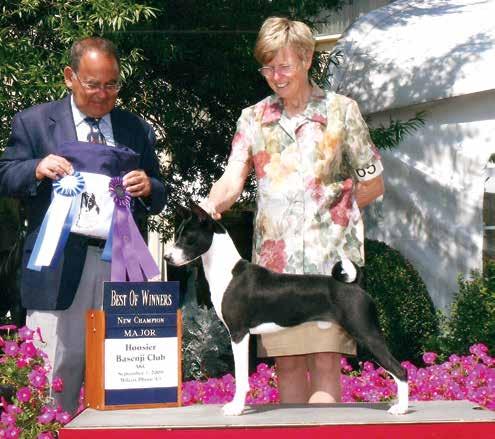 Contributing Editor Marianne Klinkowski steps in for the president From the president Opening Eyes & Minds We are proud of Grand Champion Eldorado's Akuaba One More Time Ch.