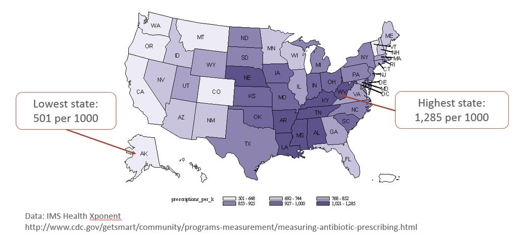 Community Antibiotic Prescribing Rates
