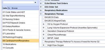 CardioPulmon/Respiratory pick list, when the form opens you will need to select the reason, as usual, however, now you will also need to assign an over reading physician.