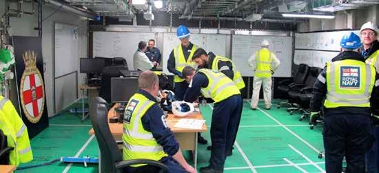 5 Aircraft Carrier Alliance News Ship s Staff On Board Improvement Initiative HMS Prince of Wales Ship s Company are now working with the Delivery and Project teams onboard HMS Prince of Wales to