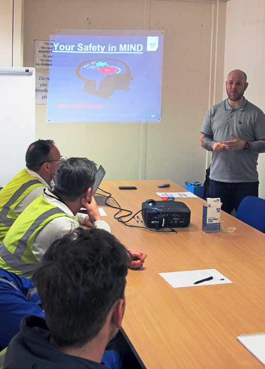 6 Aircraft Carrier Alliance News Health & Safety Spotlight Willie Somerville, Belief Based Safety Coach A Wood Group belief based Safety Coach has been opening ACA colleague s minds to a new way of