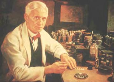 Thanks to work by Alexander Fleming (1881-1955), Howard Florey (