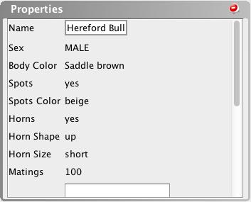 3 Is the Polled phenotype recessive or dominant to the Hereford phenotype? Mate the Polled cow with a Hereford bull by dragging both cows into the Mating site. Click on the Mate button.