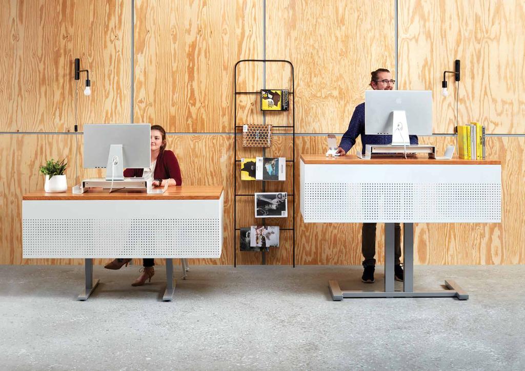 O ZONE OPEN The O Zone takes an open-ended approach to business, letting you combine freestanding work stations in whatever way makes sense to you.