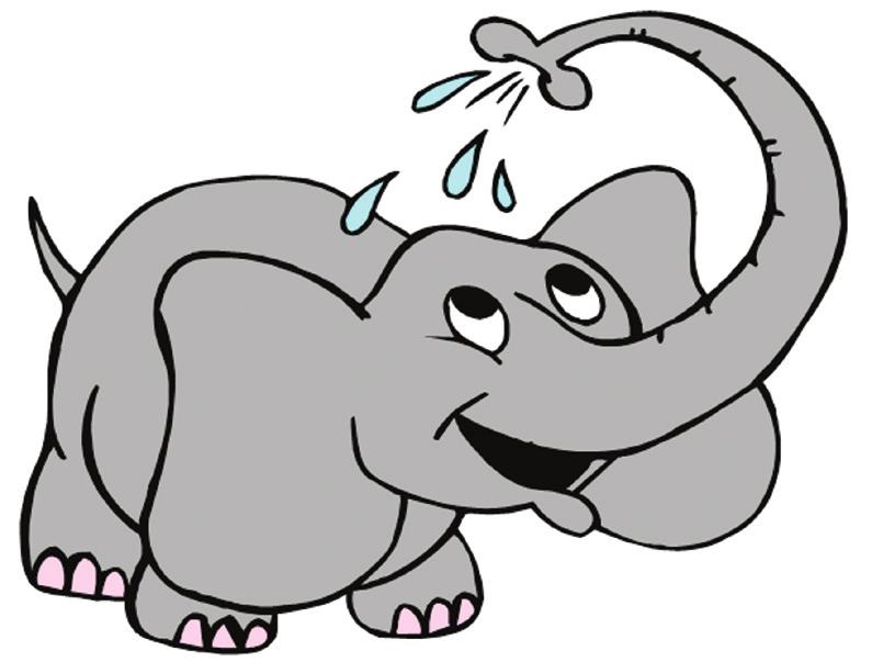 Section Two: written report Presentation Activity 1 Look at this picture of a baby elephant below. 1. Which parts of its body attract you the most? 2. Tell your reasons to the class. 3.