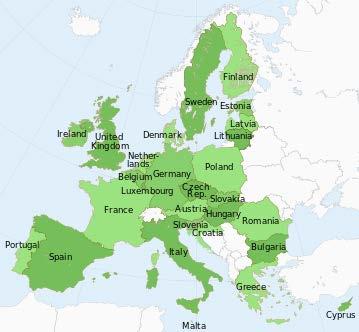 Europa: 47 landen