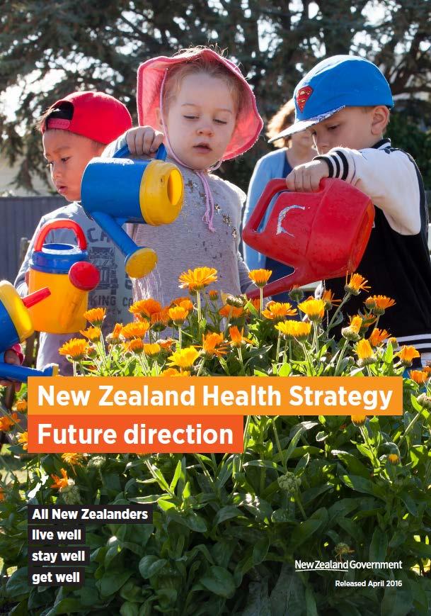 NZ Health Strategy National recognition