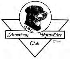 ARK American Rottweiler Club 35th National
