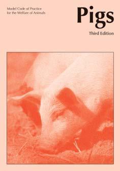 Primary Industries Standing Committee Model Code of Practice for the Welfare of Animals Pigs Third Edition PISC Report 92 This book is available from CSIRO PUBLISHING through our secure online