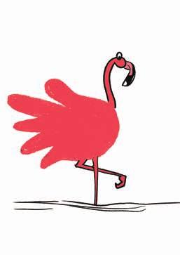 Handprint Flamingo F-L-A-M-I-N-G-O! Look at it. Something seems missing, right? Help your toddler dab child-friendly watercolours and create a handprint to complete the flamingo.