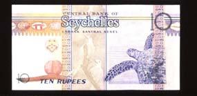 Sea Turtles feature on paper currency & as the Logo for the