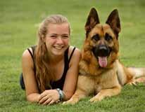 However now and again we see a young handler shine amongst all the others and this is a timely opportunity to mention Megan King, whose enthusiasm and infectious personality is refreshing.