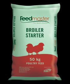 Feedmaster Classic Broiler Range Ideal for the smaller producer who sells live broilers to the market. It is a cost effective range with a moderate growth rate.