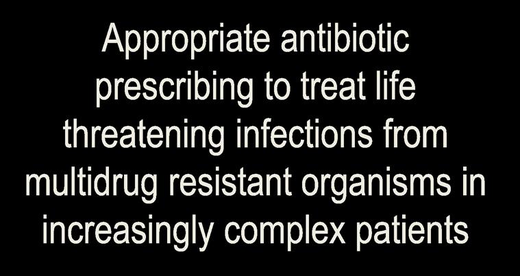 infections from multidrug resistant