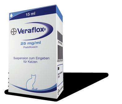 Veraflox is available in a range of convenient, well-accepted once-daily doses