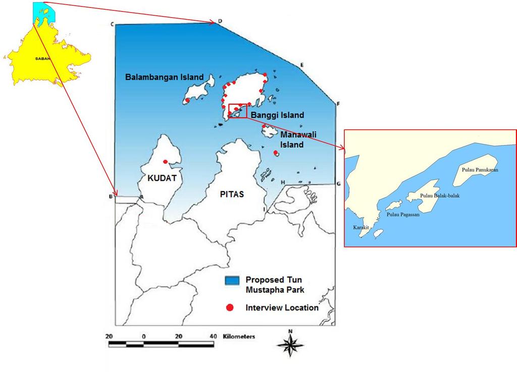 Threats of Fishing Gears on Turtles in Proposed Tun Mustapha Park, Kudat, Sabah Most of traditional fisheries are operated by the fishers in the islands while commercial fisheries concentrated in