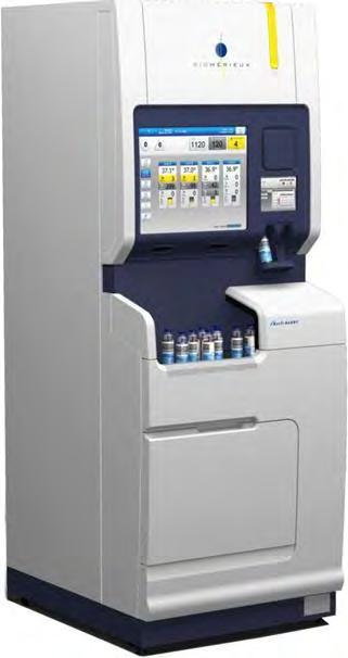 Higher throughput, full automation, faster time to detection Fully automated growth detection system Set & forget Place bottles on conveyor & walk away Automatic loading & unloading of bottles from