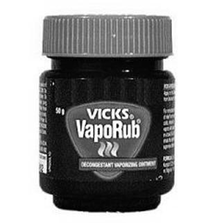 Vicks VapoRub Vicks Vapo Rub for Cold Symptoms Eligible patients aged 2 to 11 years with symptoms attributed to URIs characterized by cough, congestion,