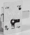 C8384-3 C8414-4G Installations Chest Lid, Full Mortise Chest Lid, Surface Mounted Bolt Type keyless combination cam lock Hook Internal, Engages Strike Bolt Travel 5/16".