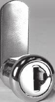 heavy-duty cam for mailbox locks Description Overall Dimensions Per Bag C2001-14A Formed strike, no bolt hole 1-3/4" x 1/2" with 25 C2001-3 3/16" form 25 C2002-14A Formed strike, no bolt hole 1-3/4"