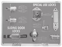 MAIL BOX LOCKS Pin Tumbler MAIL BOX LOCKS Multi-Cam-Pin Tumbler SLIDING DOOR LOCKS- SPECIAL USE LOCKS V69B-3