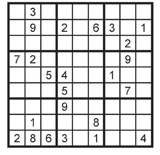 2006. Feature Exchange The goal is to fill in the grid so that every row,