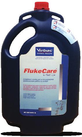 FlukeCare + Se FlukeCare +Se For the treatment and control of benzimidazole sensitive mature and immature roundworms, lungworms and early immature (including 2 week old fluke), mature and immature