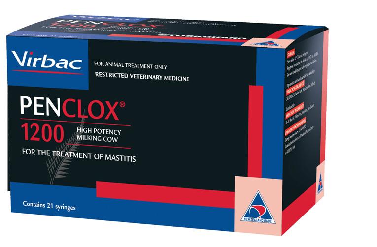 PenClox TM 1200 High Potency Milking Cow PenClox TM 1200 High Potency Milking Cow is indicated for the treatment of mastitis in lactating dairy cows, especially in cases caused by Streptococci or