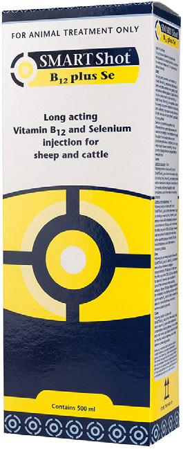 Flexible treatment options - tailor dose to suit length of efficacy required in lambs Veterinary world-first patented microencapsulation technology Long-acting Vitamin B 12 & Selenium injection