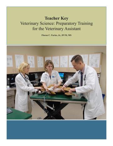 Science: Preparatory Training for the Veterinary Assistant