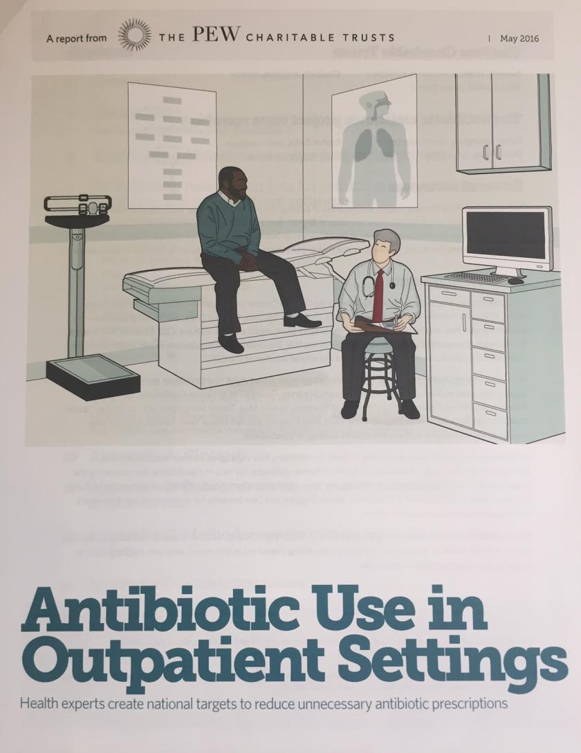Antibiotic Use in Outpatient Settings A panel of experts convened in 2015 Analyze current OP antibiotic prescribing