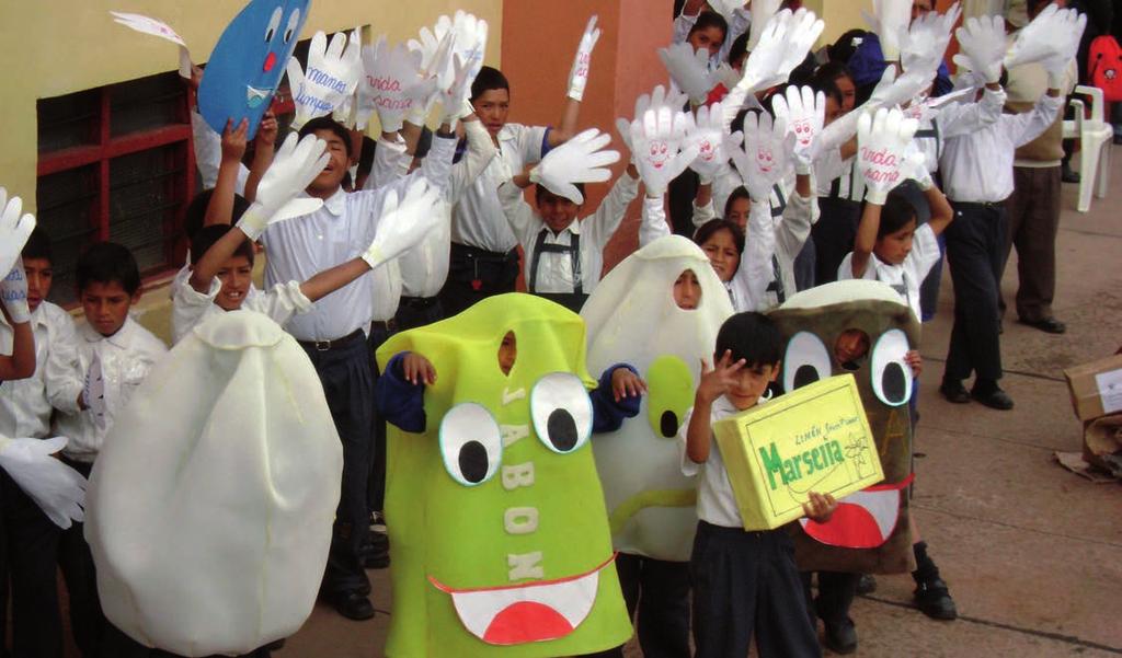 Promoting Handwashing Behavior: The Effect of Mass Media and Community Level Interventions in Peru 3 A rigorous evaluation design ensured the validity of the study s findings.