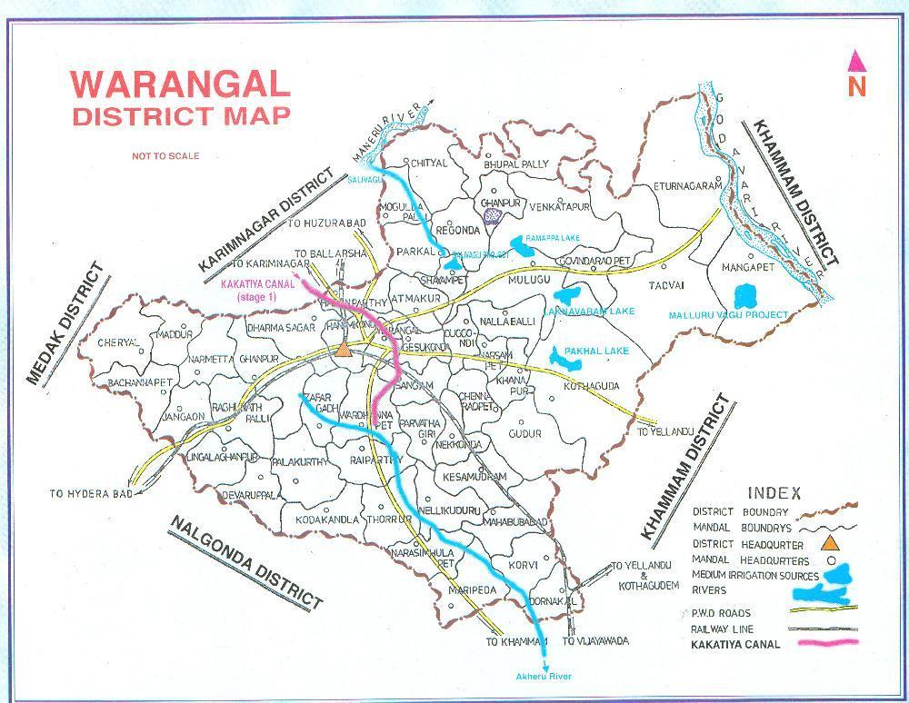 Map.2 Map of Warangal