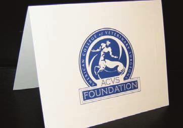When you make a donation the ACVS Foundation will, in return, mail a memorial card to the animal owner and referring veterinarian if applicable, within seven business days of receiving your donation.